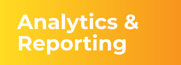 Analytics M Startup marketing analytics and reporting page banner for mobile