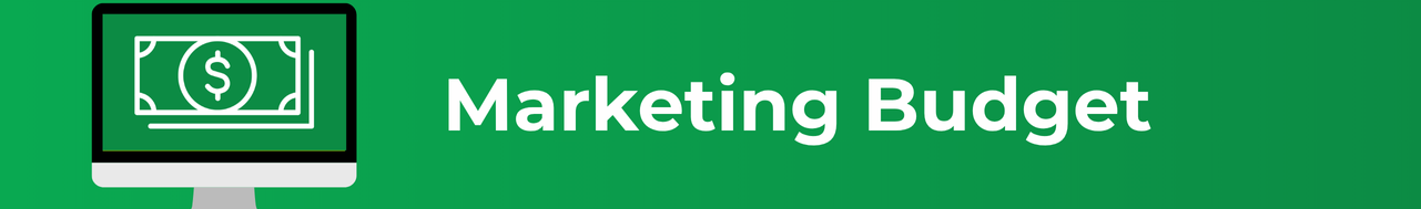 Budget DT Startup marketing budget page banner for desktops