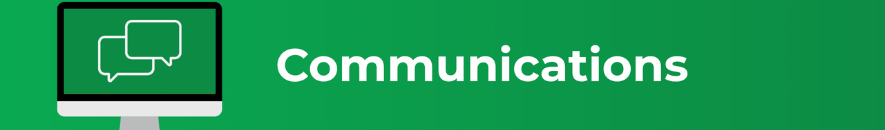 Communications DT Startup communications page banner for desktop