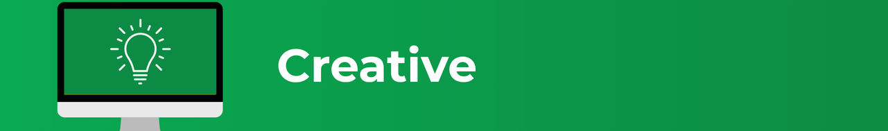 Creative DT Startup creative page banner for desktop